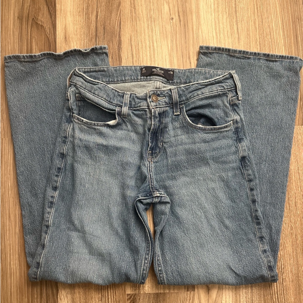 hollister vintage stretch low-rise baggy jeans size 2R
